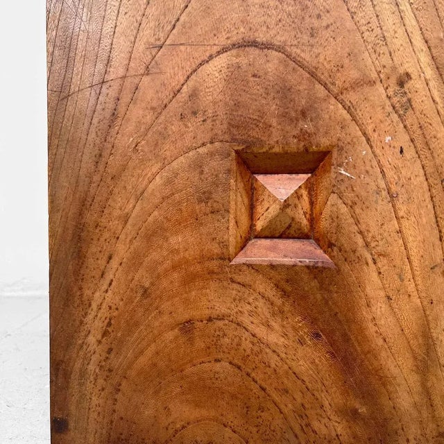 Kaya Wooden Shogi Table, Japan, 1890s For Sale - Image 5 of 10