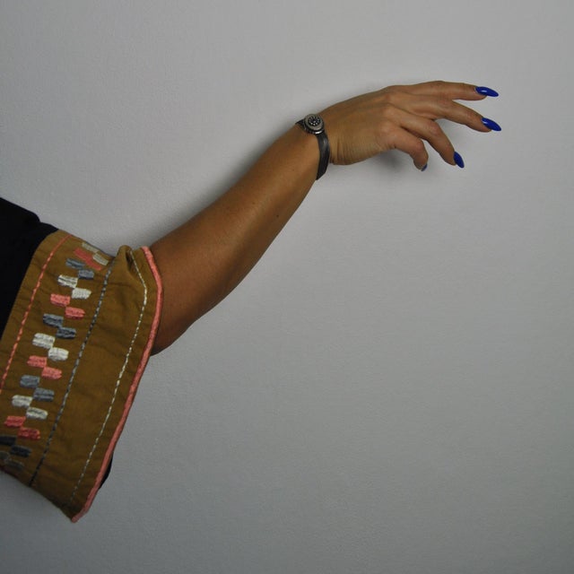 Art Deco Sterling Silver and Garnet Bracelet, 1930s For Sale - Image 12 of 13