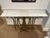 Modern Sagebrook Home Snake Console Marble Top For Sale - Image 3 of 6