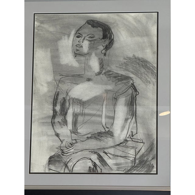 1960s Art by Modernist Carol Crain, Chicago Art Inst. For Sale - Image 5 of 8
