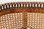 Vintage Thai Bohemian Wicker Peacock Chair With Cushion For Sale - Image 11 of 18