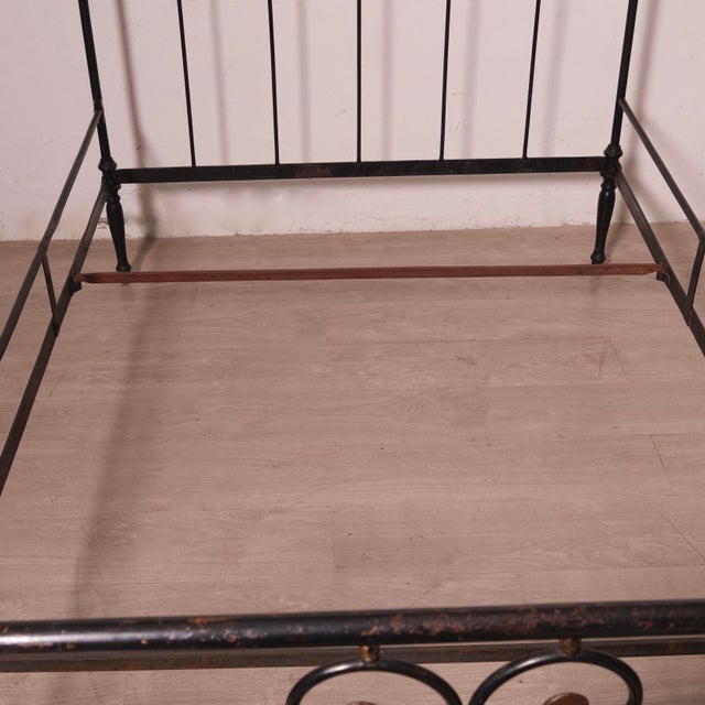 Vintage Wrought Iron Bed, Italy, 19th Century For Sale - Image 18 of 18