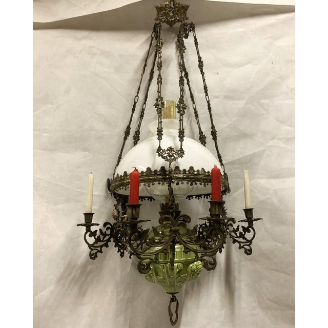 Antique Pendant Lamp, 1800s For Sale - Image 5 of 18