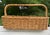 1960s Vintage XXL Handwoven Basket 30" X 16" For Sale - Image 5 of 9