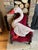 Vintage Red Velvet Children / Dog Grandfathers Chair For Sale In Minneapolis - Image 6 of 11