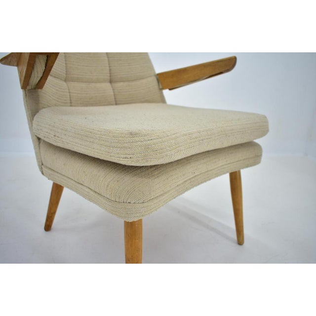 Vintage Armchair, Czechoslovakia, 1950s For Sale - Image 17 of 18