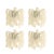 Transparent Ricci Murano Glass Wall Sconces by Simoeng, Set of 4 For Sale - Image 14 of 14
