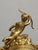 Gilt Bronze Desk Clock with Elephant Angel Decor For Sale - Image 17 of 18