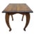 Vintage Square Oak Plant Stand or Small Side Table For Sale