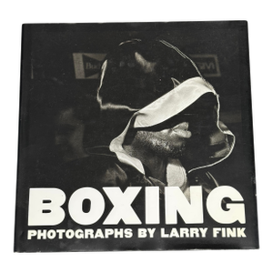 Vintage 1997 First Edition Boxing Photographs Larry Fink Hc Book Made in Italy
