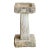 English Garden Stone Square Bird Bath For Sale