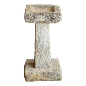 English Garden Stone Square Bird Bath