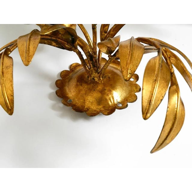 Large Model Wisteria Gold-Plated Metal Wall Lamps by Hans Kögl, 1970s, Set of 2 For Sale - Image 11 of 18