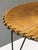 Mid-Century Modernist Rattan offee Table attributed to Raoul Guys, France, 1950s For Sale - Image 4 of 9