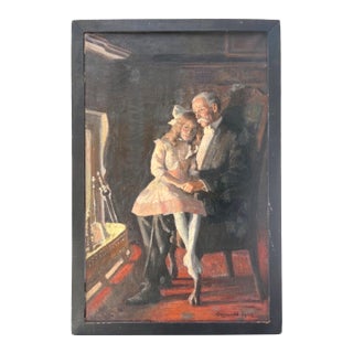 American Illustration, “Tired but Happy” by Griswold Tyng (1883-1962) For Sale