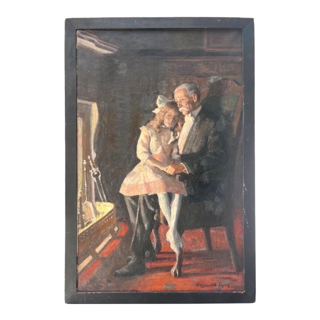American Illustration, “Tired but Happy” by Griswold Tyng (1883-1962) For Sale