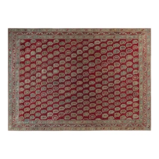 Antique Turkish Oushak Rug For Sale