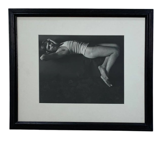 Vintage Judy Dater Photograph of a Reclining Male For Sale