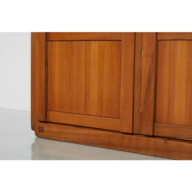 Large French B10 Bookcase Cabinet by Pierre Chapo, 1960 For Sale - Image 11 of 13