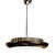 Mid-Century Bauhaus Modern UFO Pendant attributed to Josef Hurka for Napako, 1950s For Sale - Image 10 of 10