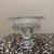 1960s Vintage-Style Clear Glass Compote Pedestal Bowl For Sale - Image 5 of 10