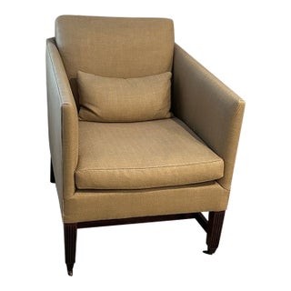 David Iatesta Armchair With Holly Hunt Fabric For Sale