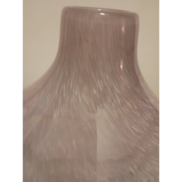 1960s 1960s F-025 | the Sculptural Fluidity: Deep Amethyst Blown Glass For Sale - Image 5 of 11