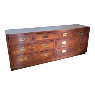 Henredon Scene One Campaign Dresser For Sale