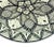 Moroccan 21st Century Black White Moroccan Porcelain Plate For Sale - Image 3 of 4