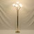 Brass Vintage 5 Light Glass Calla Lilly and Brass Floor Lamp Murano For Sale - Image 8 of 8
