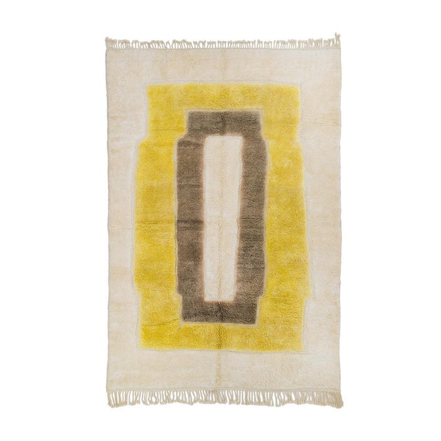 Hand-Knotted Wool Rug by Azele Studio For Sale - Image 9 of 9