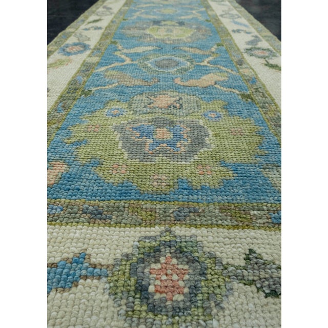 Early 21st Century Turkish Oushak Runner Rug 2'2" x 5'11" #17171 For Sale - Image 5 of 8