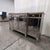 Horchow Amelie Mirrored Breakfront Buffet With Silver Leaf Trim, 3 Drawers and 4 Doors For Sale - Image 4 of 12