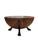Contemporary Late 20th Century Kreiss “Nairobi” Coconut Shell & Bronze Drum Cocktail Table For Sale - Image 3 of 9