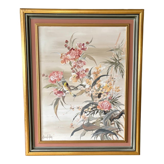 Lucien Leinfelder Botanical Painting For Sale