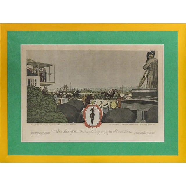 "Belair Stud's Gallant Fox Winning The 1930 Belmont Stakes" For Sale