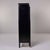 Black Italian Art Deco Ebonized Display Cabinet With Gilt Capitals For Sale - Image 8 of 13
