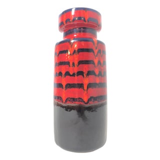 West German Ceramic Vase from Scheurich, 1970s For Sale