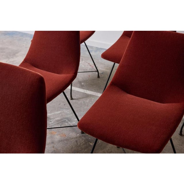 Aster Chairs by Augusto Bozzi for Saporiti, 1958, Set of 6 For Sale - Image 12 of 13