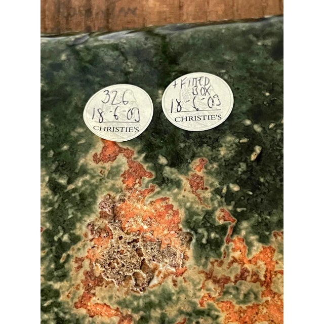 Japanese Oribe Square Dish by Kitaoji Rosanjin For Sale - Image 12 of 13