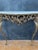 Gold Neoclassical Gilt Bronze and Marble Console Table with Eagle, 1940s For Sale - Image 8 of 11