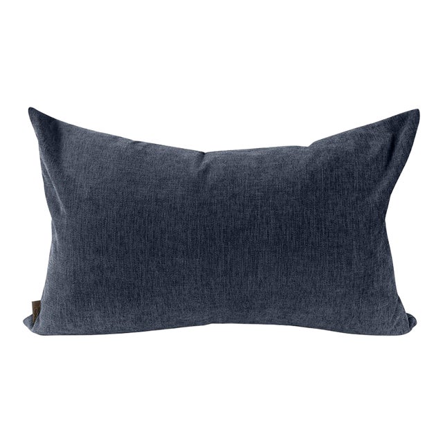 Komodo Navy Down Filled 14x22 Pillow For Sale