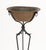 Arts & Crafts Arts and Crafts Style Copper Brazier on Wrought Iron Tripod Stand For Sale - Image 3 of 7