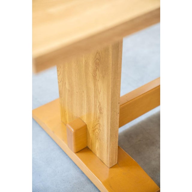 Vintage Table with Oak Laminate Top, 1970 For Sale - Image 3 of 16