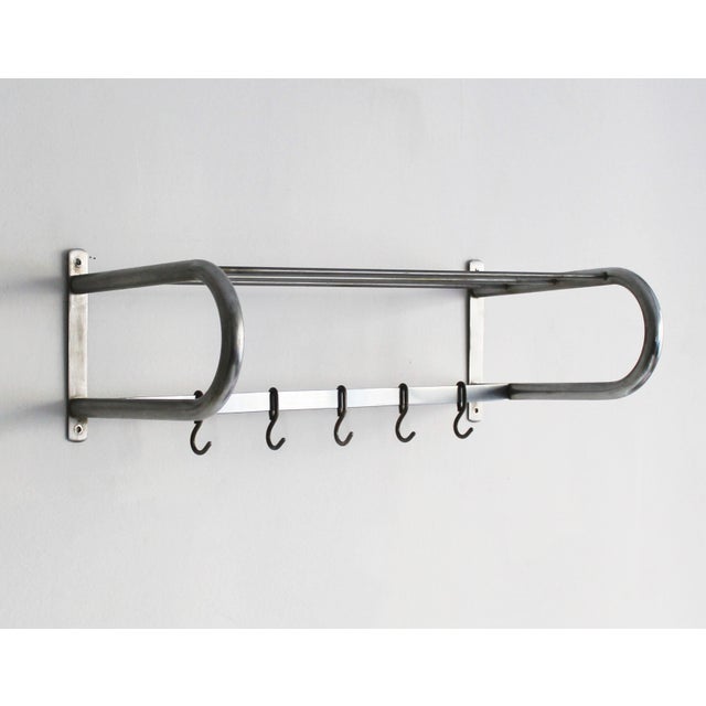 Modernist Tubular Steel Coat Hanger from Hynek Gottwald, 1920s For Sale - Image 7 of 9