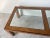 Mid-Century Modern Vintage John Widdicomb Burl Wood Glass Top Cocktail Table For Sale - Image 3 of 12