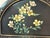 Asian 1960s-70s Black Lacquered Carved Asian Style Arched Wall Mirror For Sale - Image 3 of 3