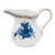 Herend Chinese Bouquet Black Sapphire Porcelain Creamer For Sale