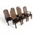 1960s Pulaski Oceanic Vintage Brutalist Mid Century Modern Set of 6 Dining Chairs C. 1960s For Sale - Image 5 of 5