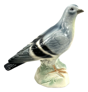 Mid-Century Ceramic Pigeon Figurine from Cortendorf, West Germany, 1950s-1960s